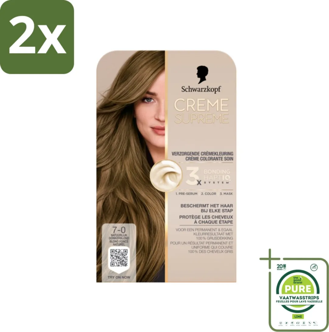Schwarzkopf Creme Supreme 7-0 Haarkleuring
