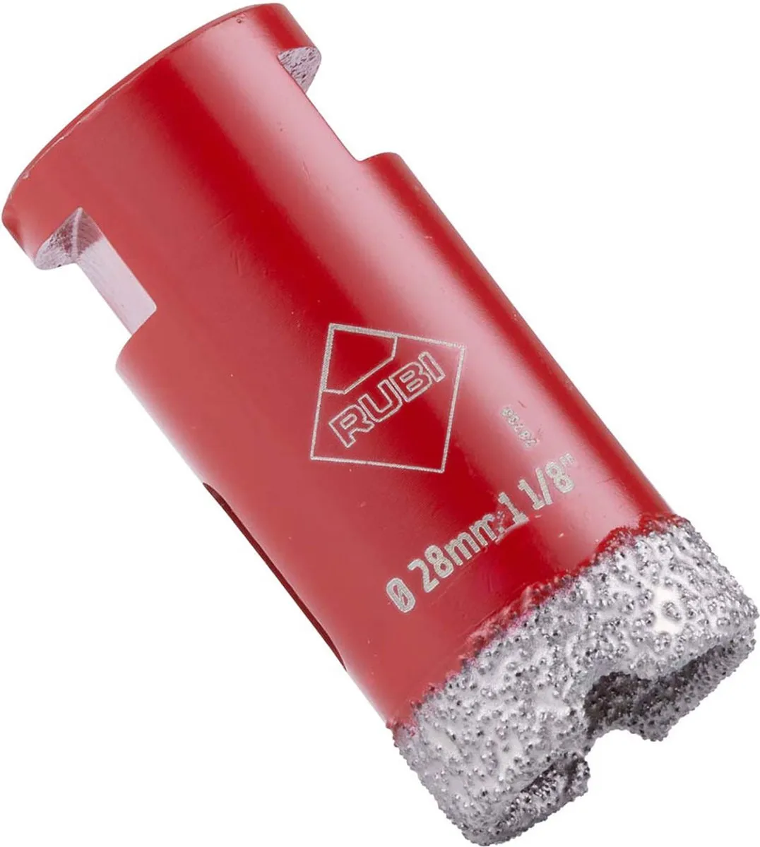 Rubi Tegelboor 28mm M14 Diamant - 04911 - Rood