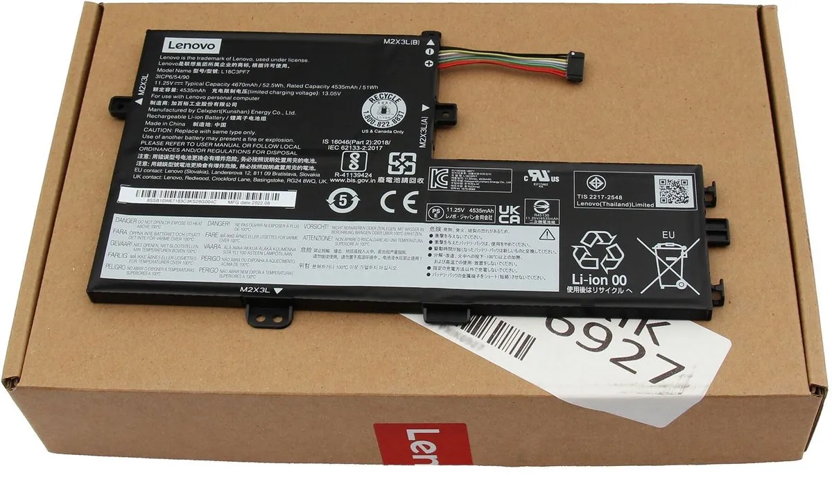 Lenovo SB10W67183 Accu - 52,5Wh