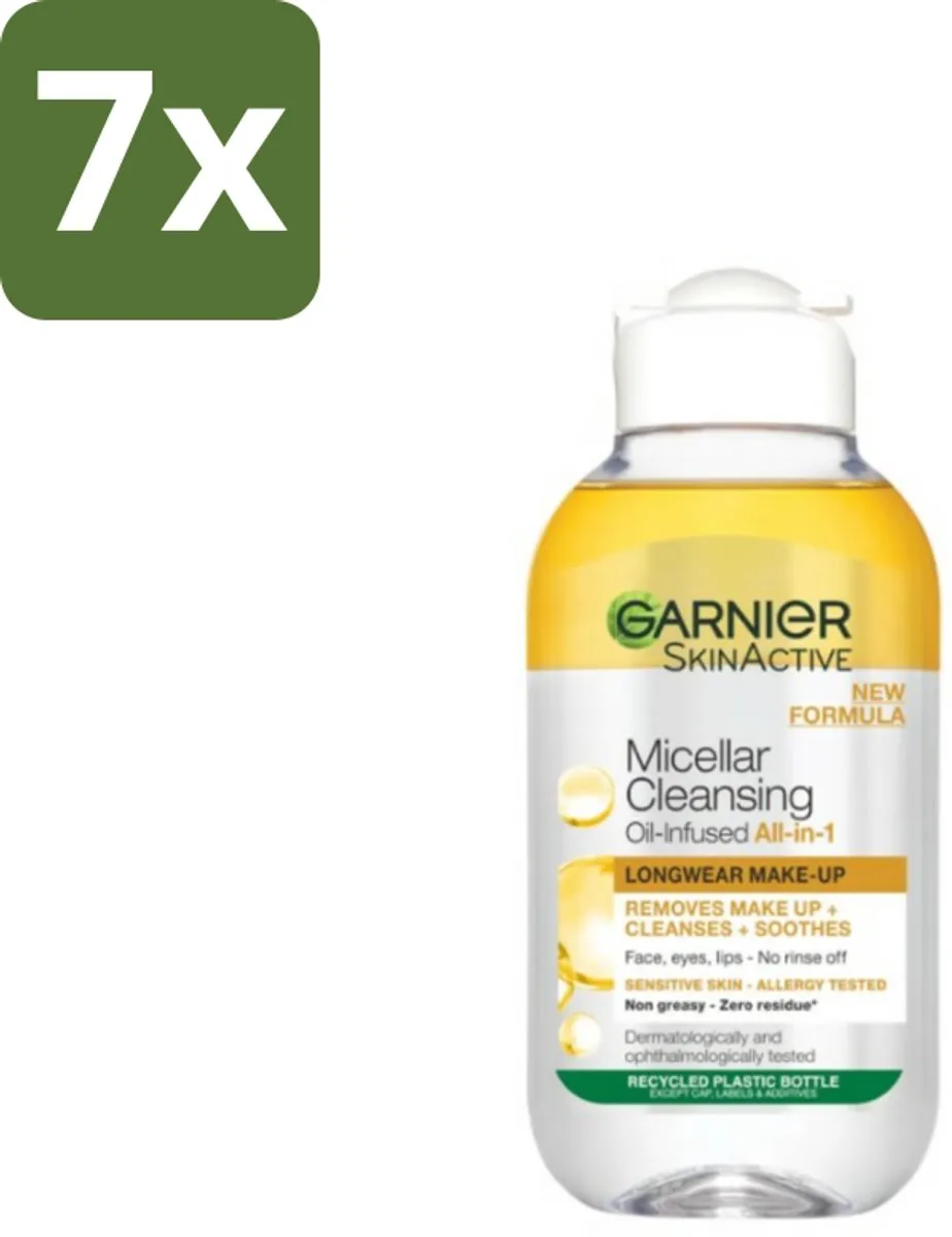 Garnier Micellair Reinigingswater Olie 100ml - 7 Stuks