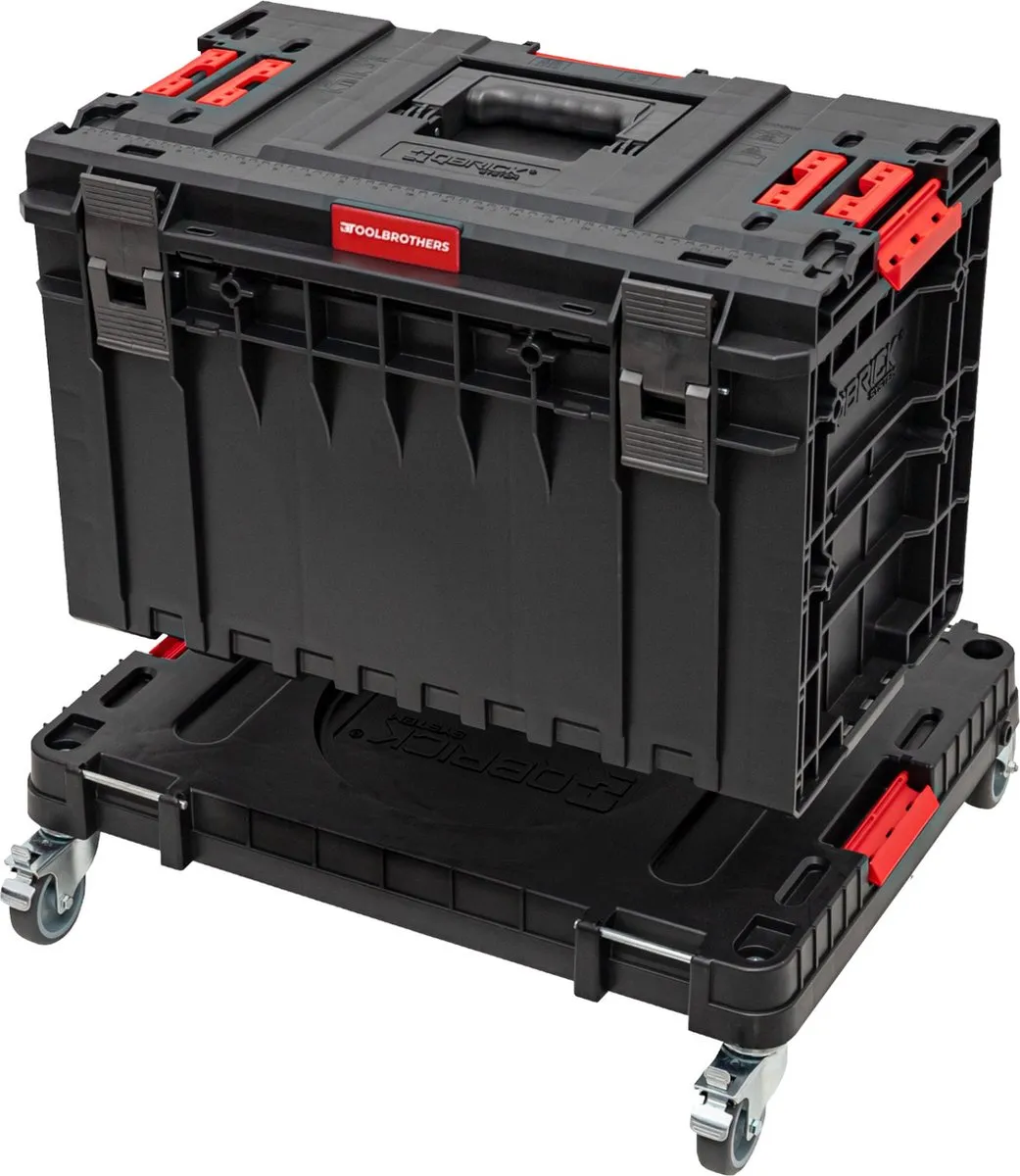 Toolbrothers RHINO XXL Transportwagen ECO Movement+ - Rood/Zwart