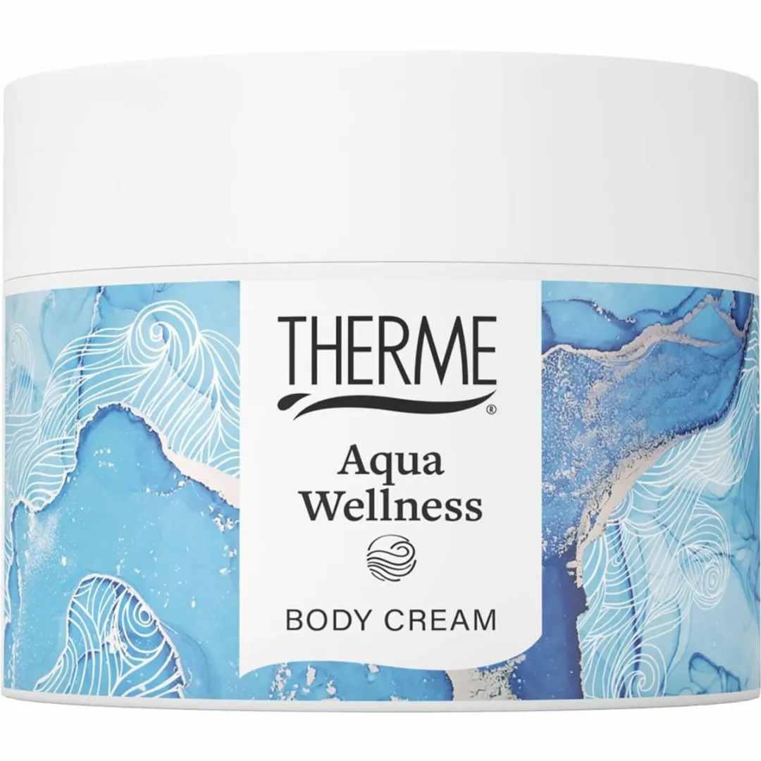 10 x Therme - Aqua Wellness - Bodycrème - Hydraterend - Verzorgend - 225gr - Bodycrème - Hydraterende Crème - Wellness Crème - Oceaan Geur - Citrus Geur
