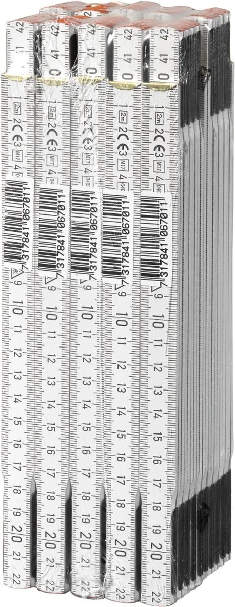 Hultafors P607W DU Duimstok - Hout - 2m - afbeelding 4 van 6