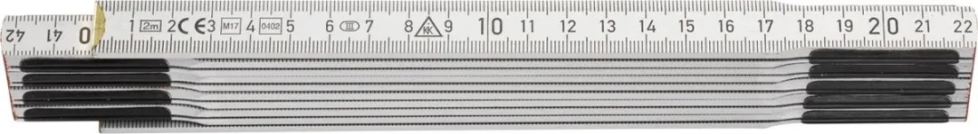 Hultafors P607W DU Duimstok - Hout - 2m - afbeelding 6 van 6