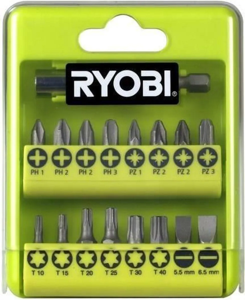 Ryobi RAK17SD Schroefbitset - 17-delig