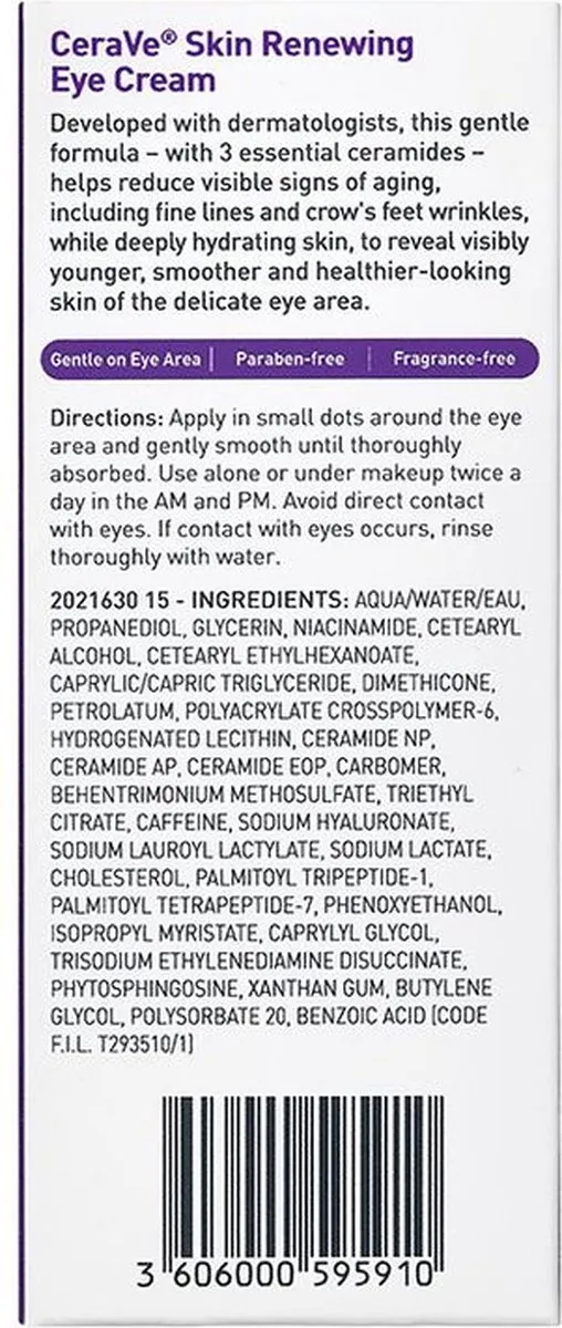 CeraVe Oogcrème Rimpels 15ml