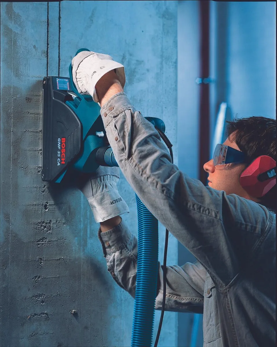 Bosch Professional GNF 35 CA Muurfreesmachine - 1400W - Blauw