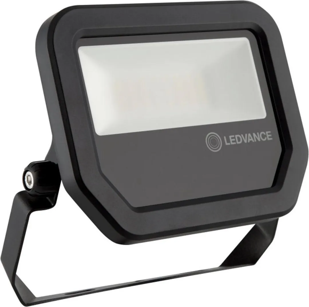 LEDVANCE OSRAM FL PFM SYM 100 BK LED Schijnwerper 20W - Warm Wit 3000K - Mat Zwart