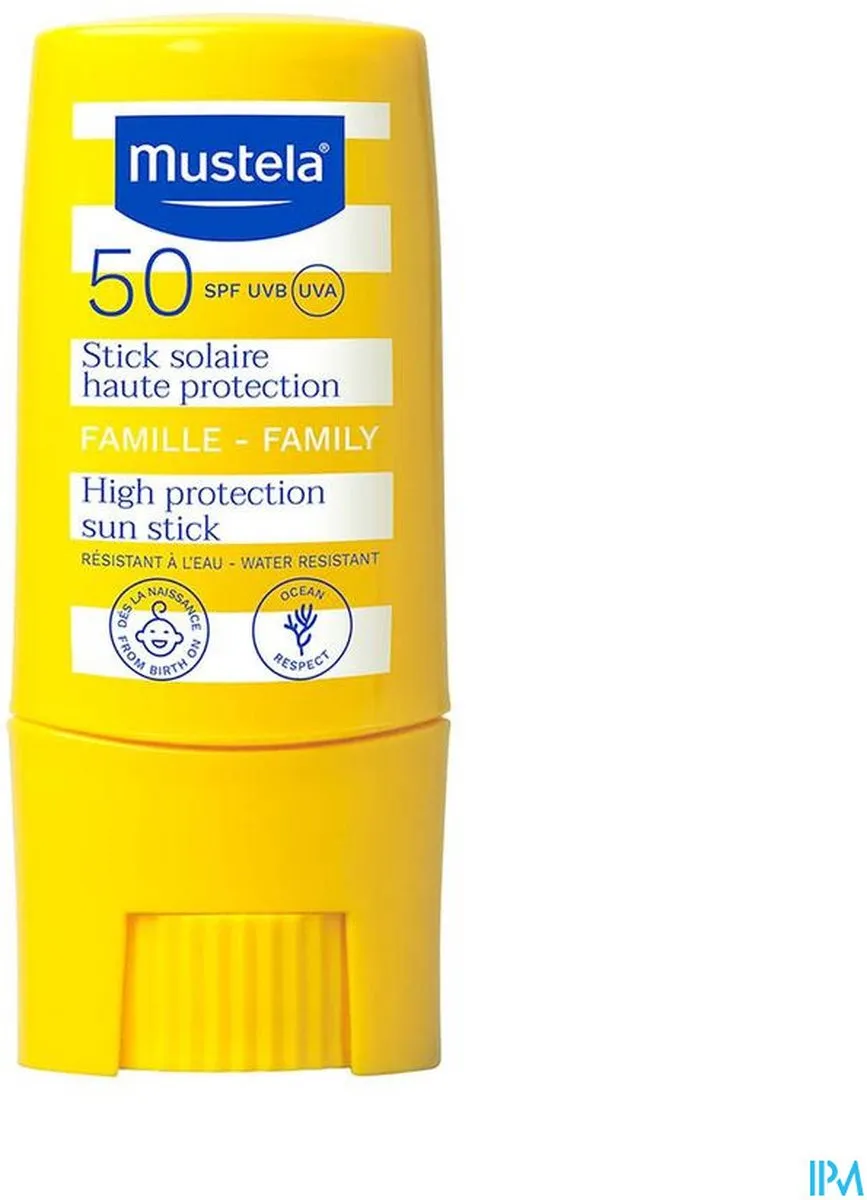Mustela Lippenbalsem SPF 50 - 9ml