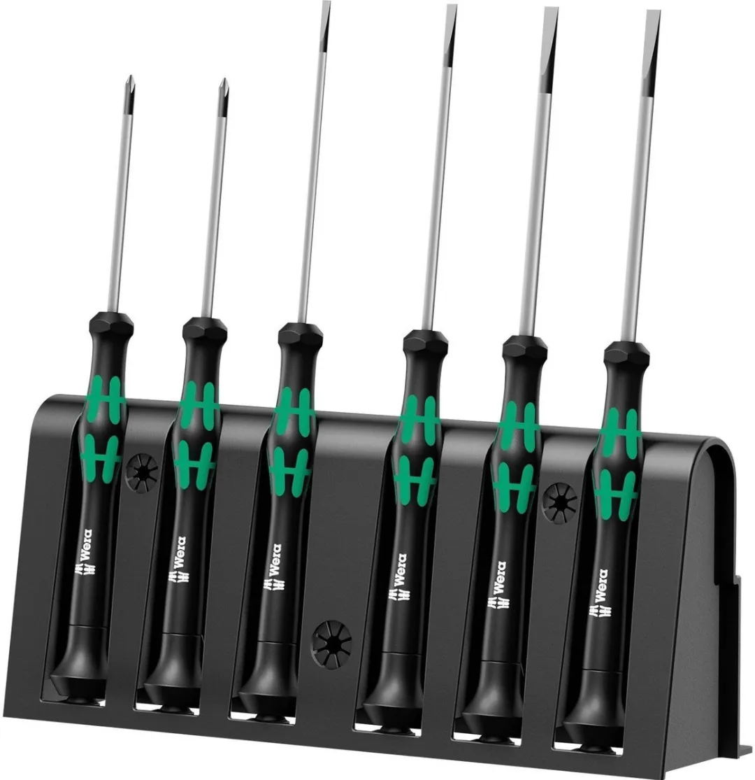 Wera Kraftform Micro 05118150001 Schroevendraaierset - 6-delig