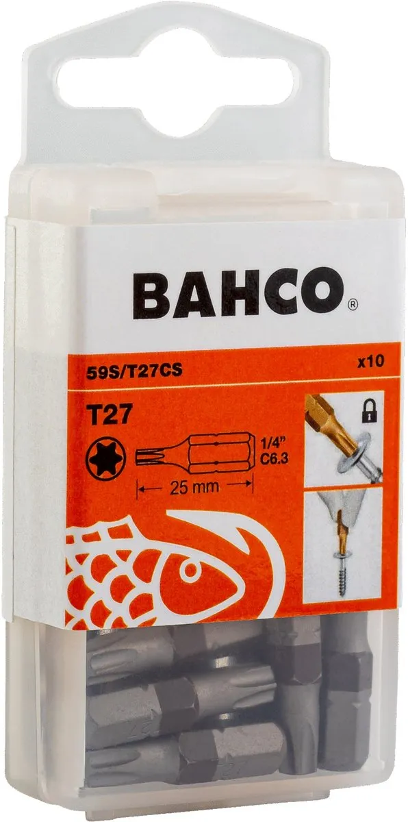 Bahco Torx T27 Schroefbit - 10 Stuks - afbeelding 2 van 4