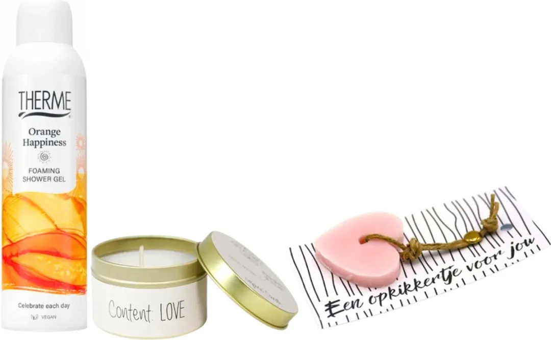 Therme Orange Happiness Cadeauset