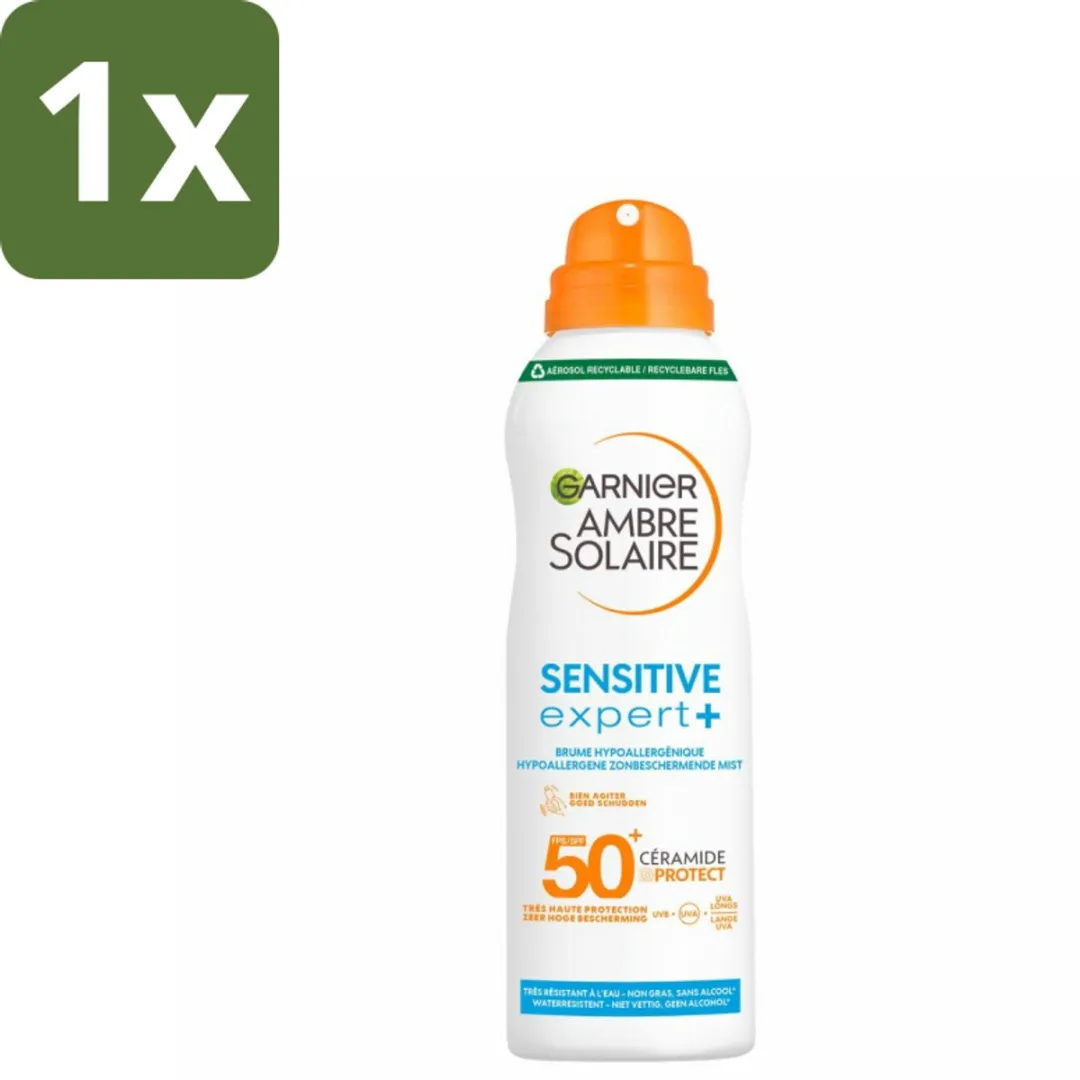 Garnier Ambre Solaire Mist Spray Sensitive Expert+ SPF 50+ 150ml