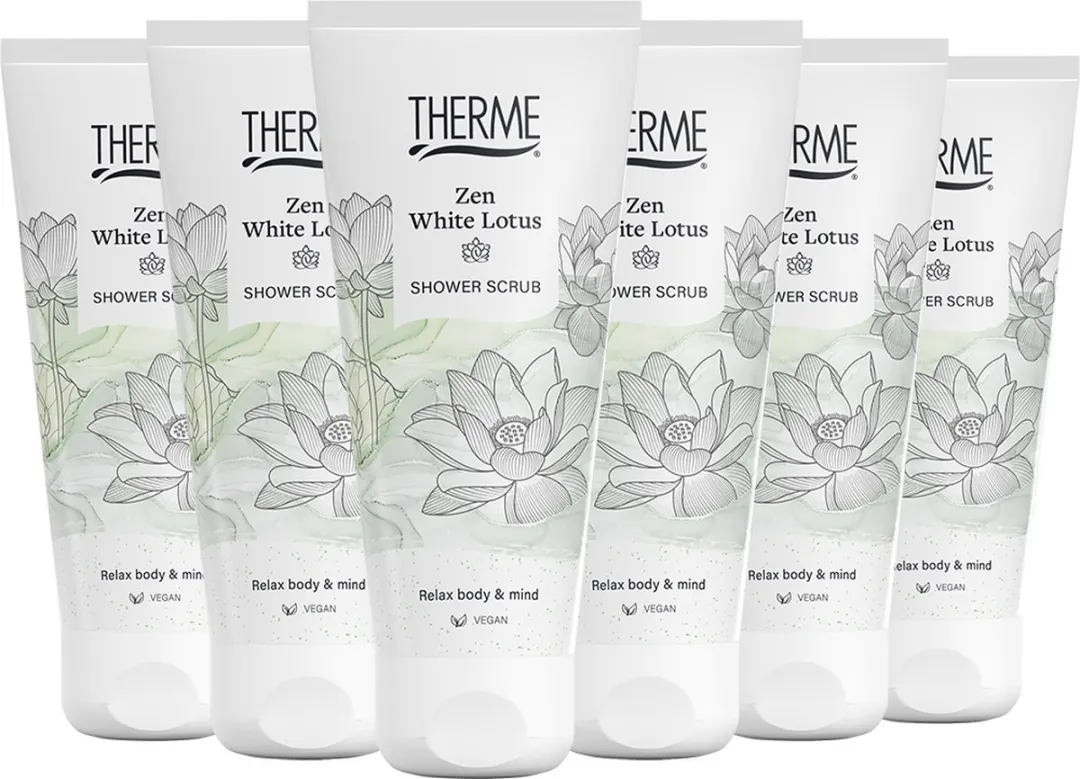 Therme Zen White Lotus Shower Scrub 200ml