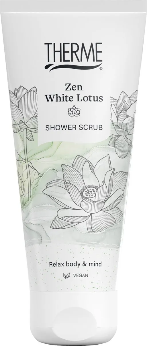 Therme Zen White Lotus Shower Scrub 200ml