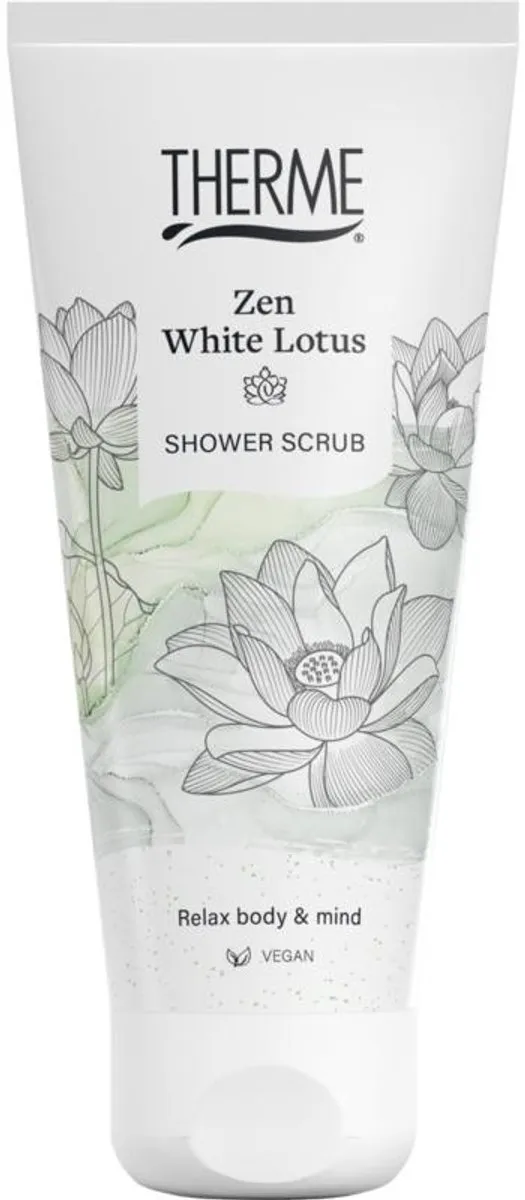Therme Zen White Lotus Shower Scrub 200ml
