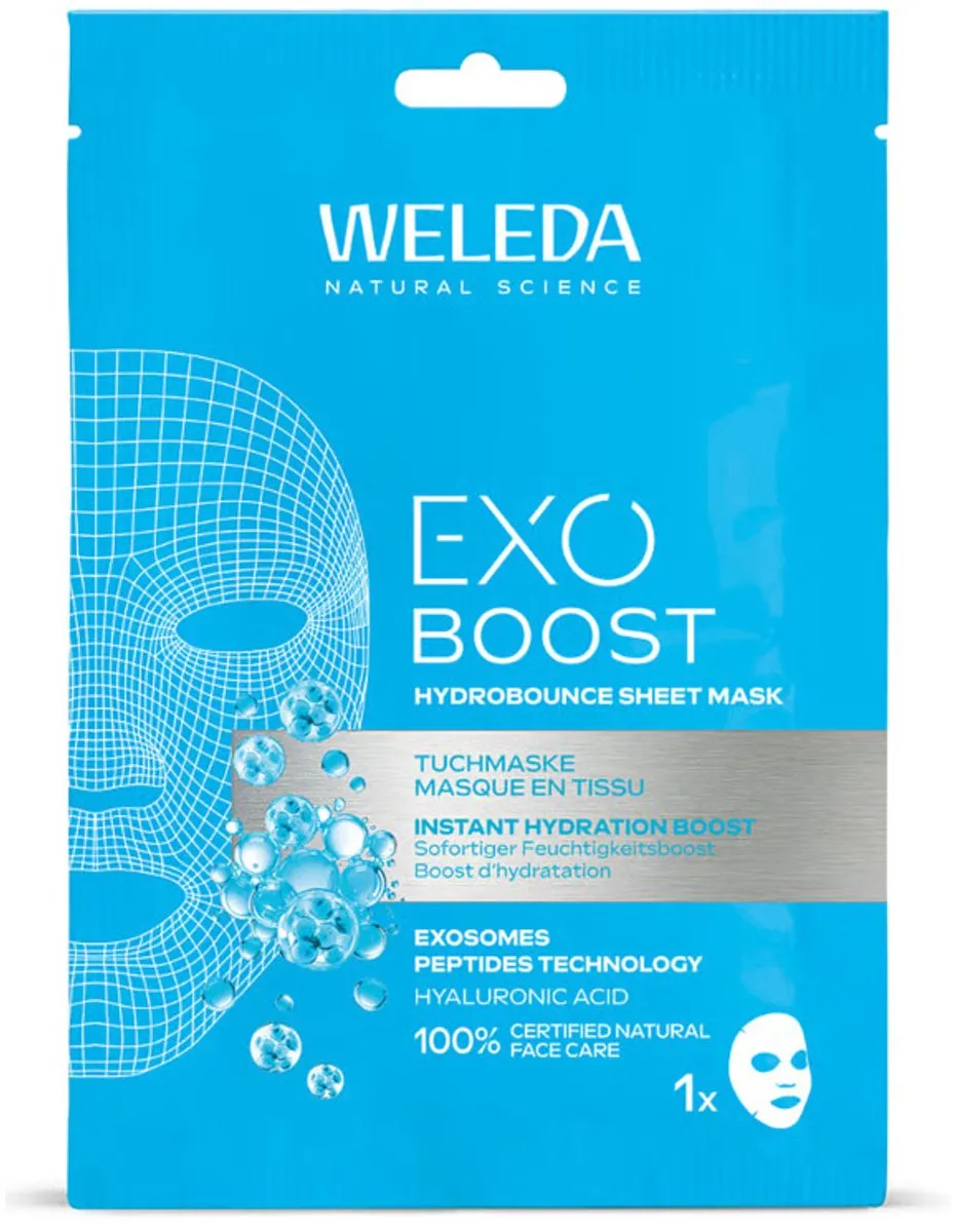 Weleda Exo Boost Hydrobounce Sheet Mask 20ml