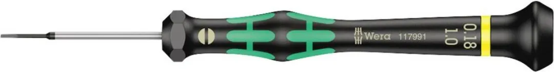 Wera 05117991001 Elektrischschroevendraaierbit SL 1,0x0,18x40mm