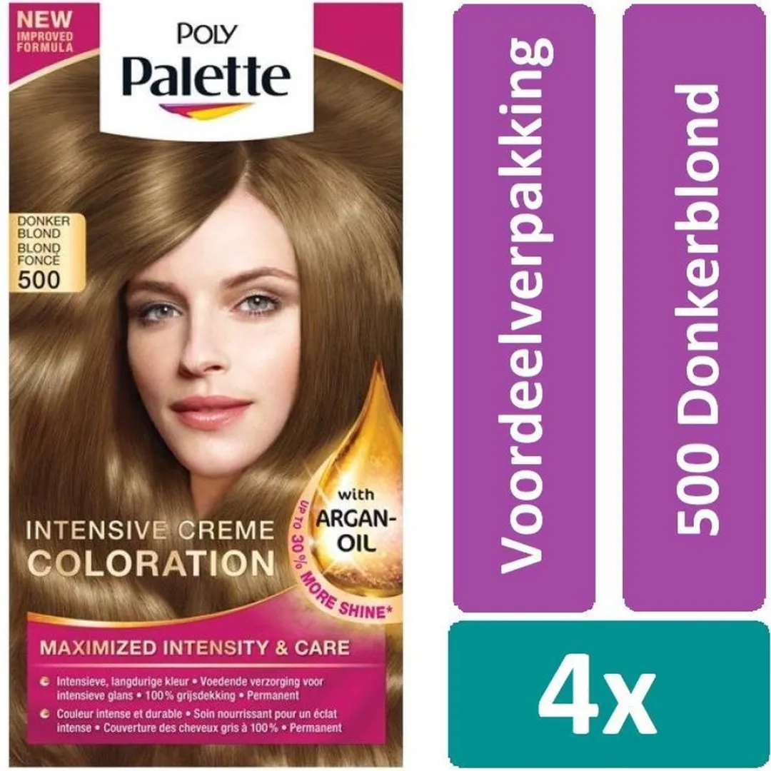 Schwarzkopf Poly Palette Haarverf Donkerblond 115ml