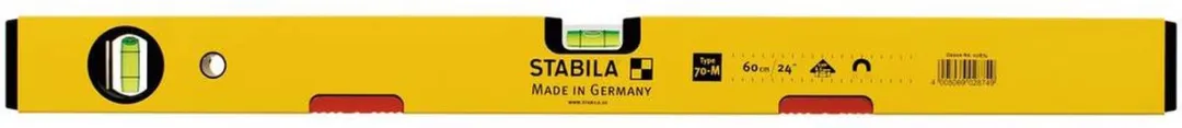 Stabila Type 70 M Waterpas Magnetisch 30cm - Geel