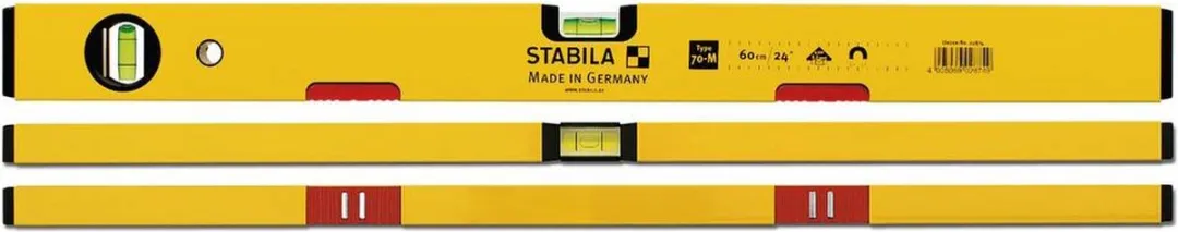 Stabila Type 70 M Waterpas Magnetisch 30cm - Geel