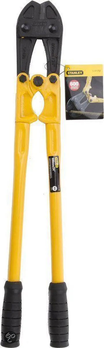 Stanley Boutenscharen 600mm - 10mm Hard Staal - Zwart/Grijs