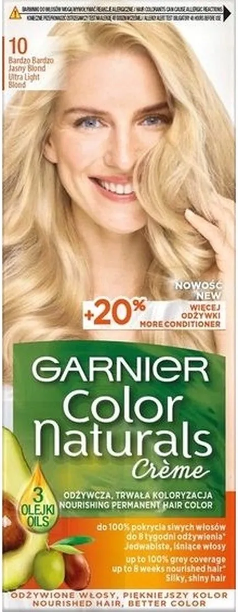 Garnier Kleur Naturals Haarverf Zeer Licht Blond 10
