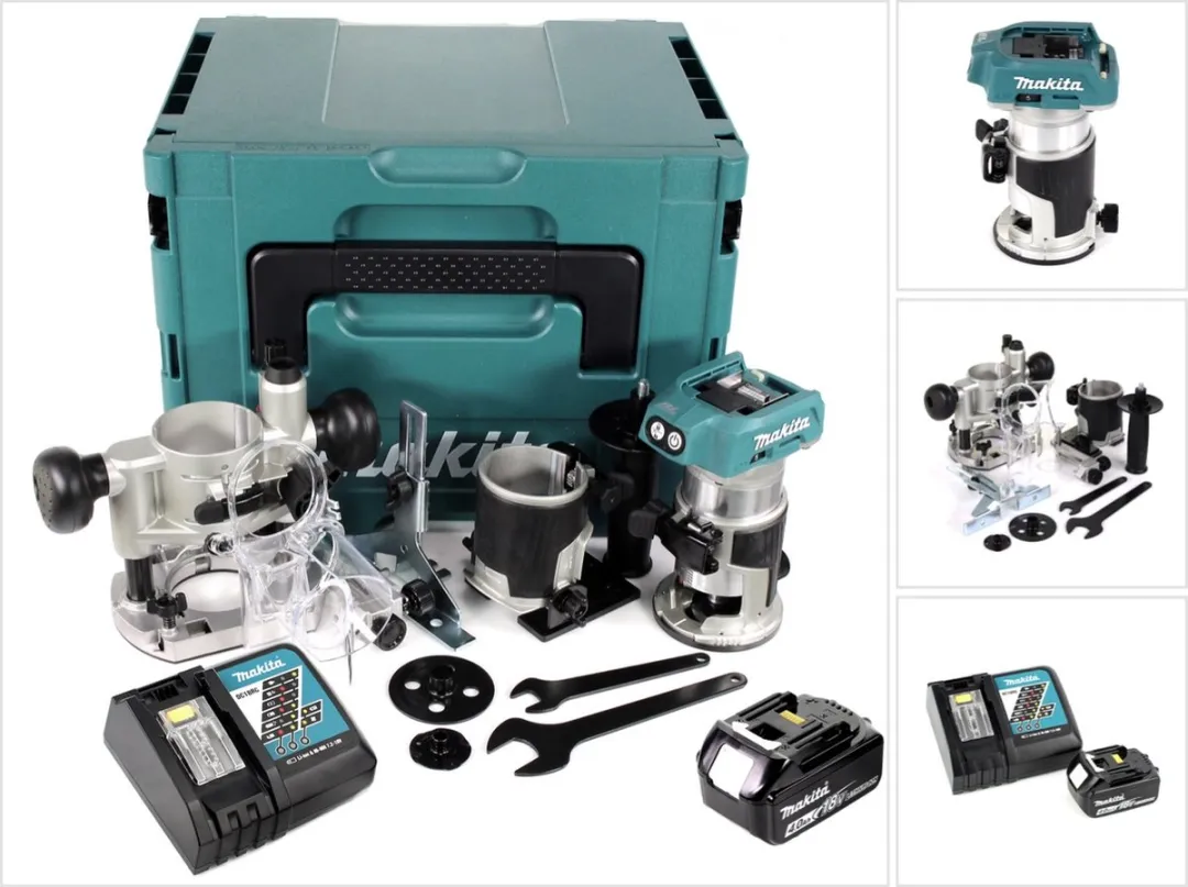 Makita DRT50RM1J 18V Li-ion Multifunctionele Boor/Frees