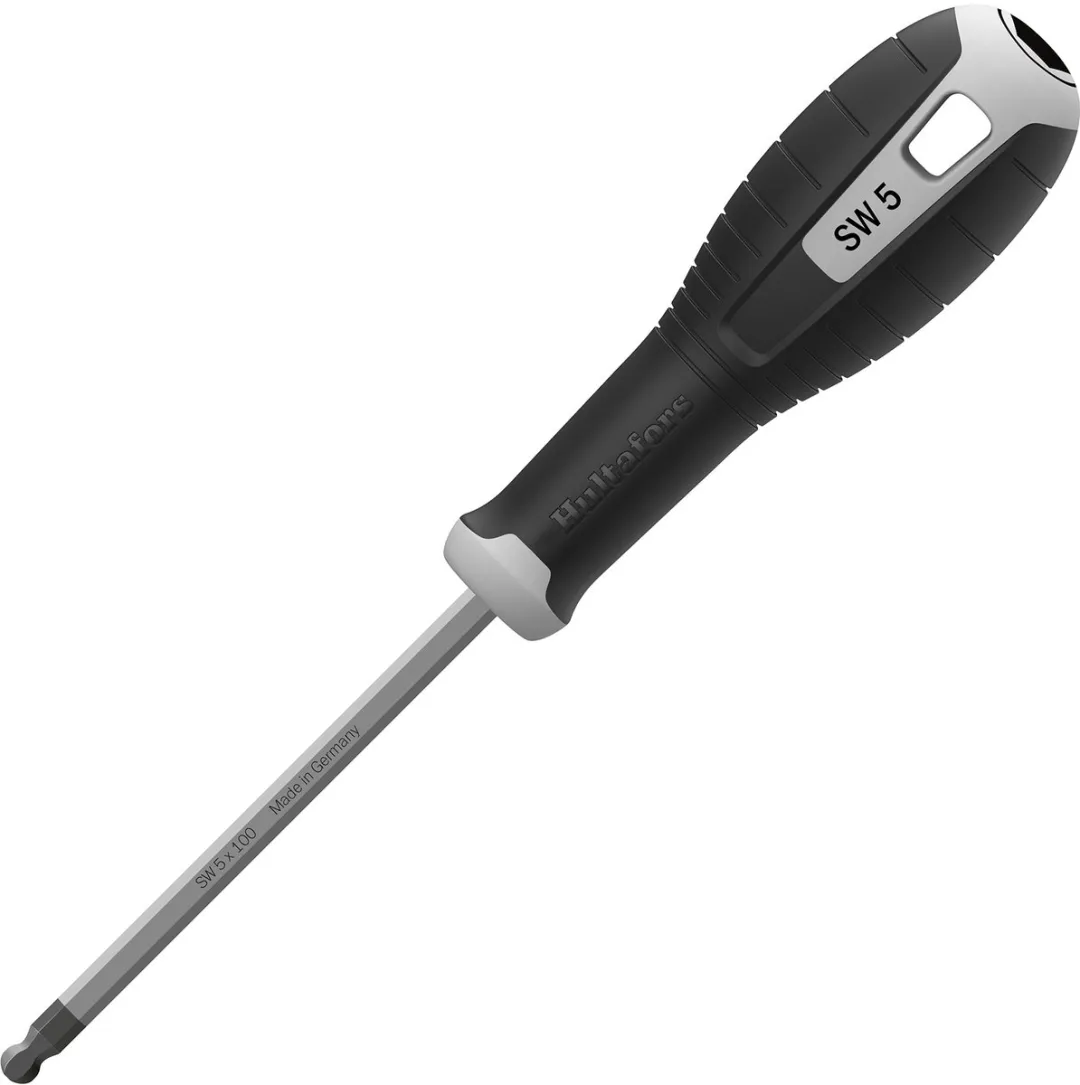 Hultafors Binnenzeskant Kogelkop Schroevendraaier 401005 - T15 - 5x100mm