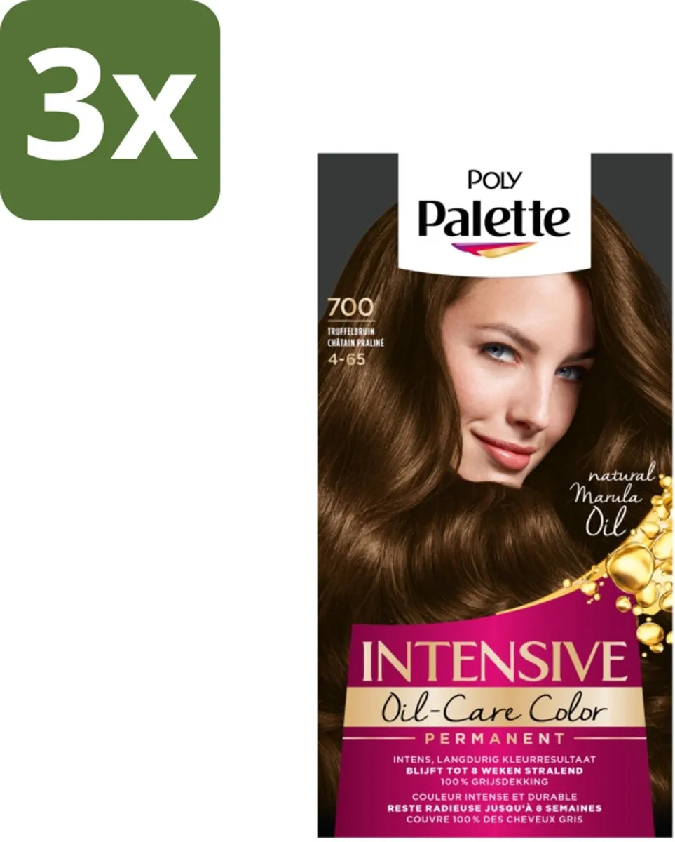 Schwarzkopf Poly Palette Truffelbruin Haarverf 345ml