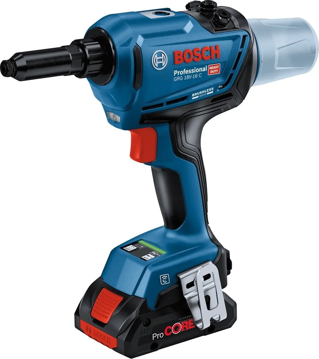 Bosch Professional GRG 18V-16C Accu Klinknagelpistool