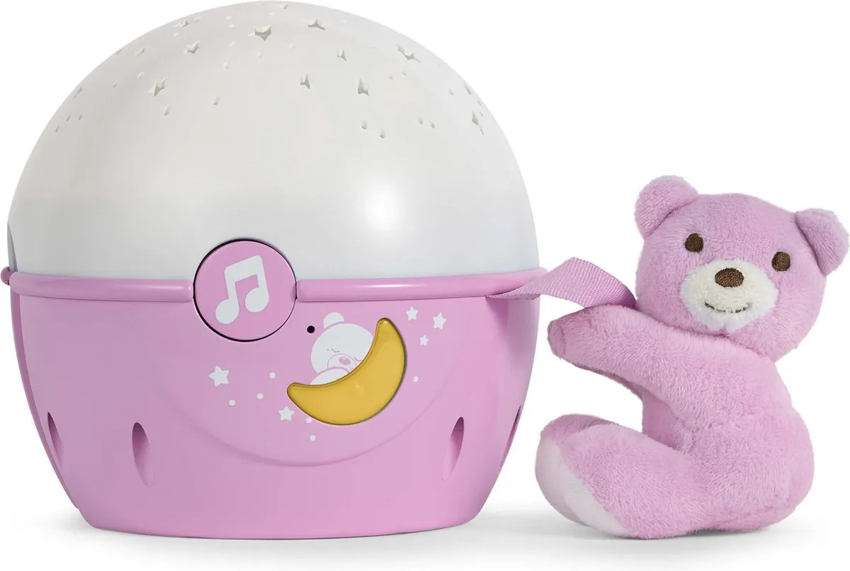 Chicco Next2Stars First Dreams Projector - Roze - afbeelding 6 van 6
