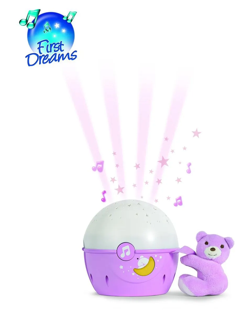 Chicco Next2Stars First Dreams Projector - Roze - afbeelding 2 van 6