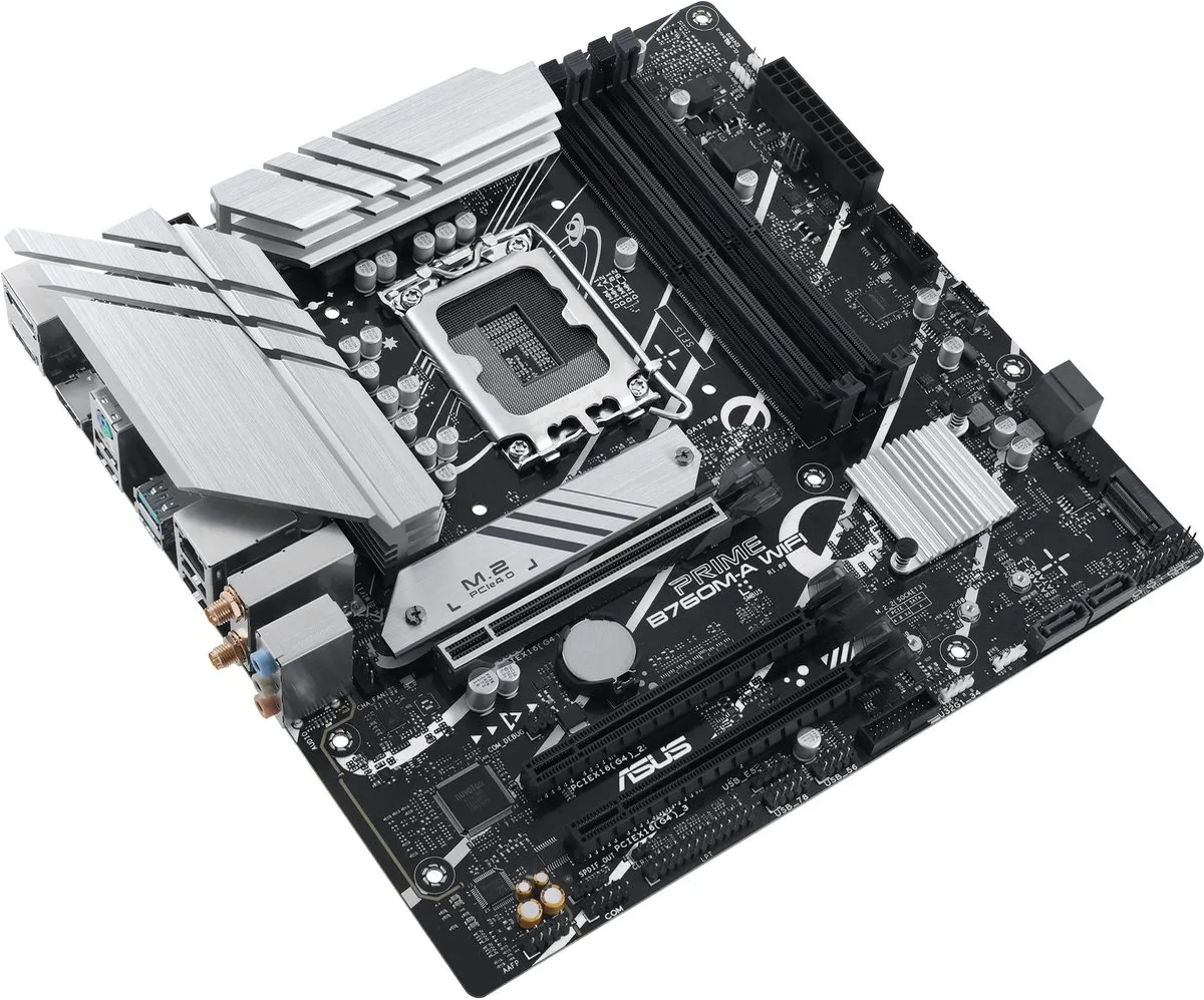 ASUS PRIME B760M-A WIFI - Intel B760 - microATX - LGA1700
