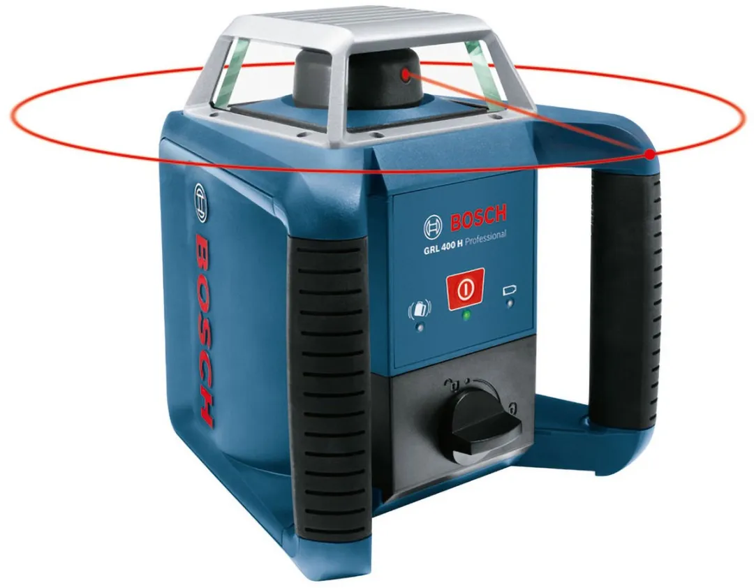 Bosch Professional GRL 400 H Rotatielaser - met Ontvanger & Accu's