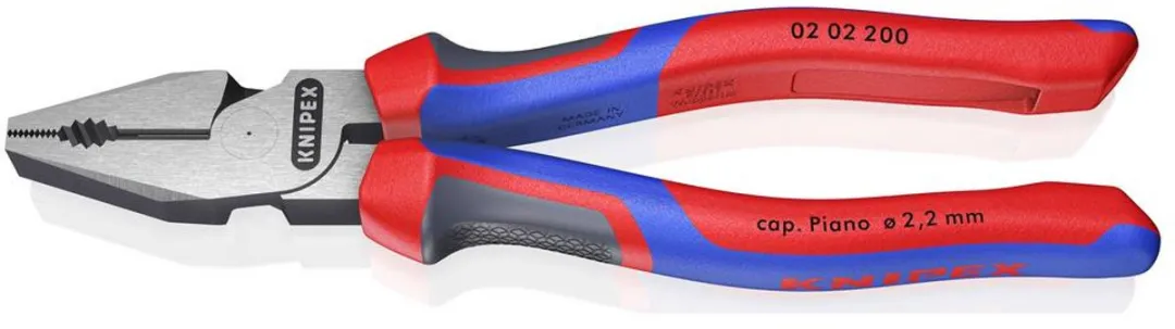 Knipex Combinatietang 0202-200 - Rood