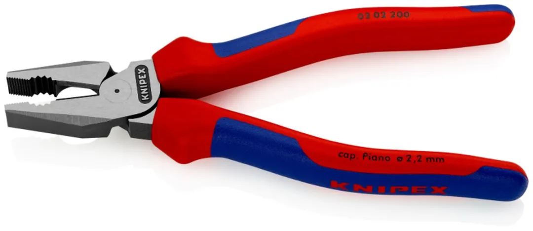 Knipex Combinatietang 0202-200 - Rood - afbeelding 6 van 6