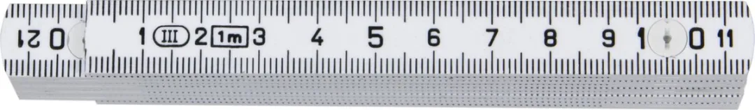 Hultafors Duimstok K2 1m - 10-delig met lamp - afbeelding 2 van 4
