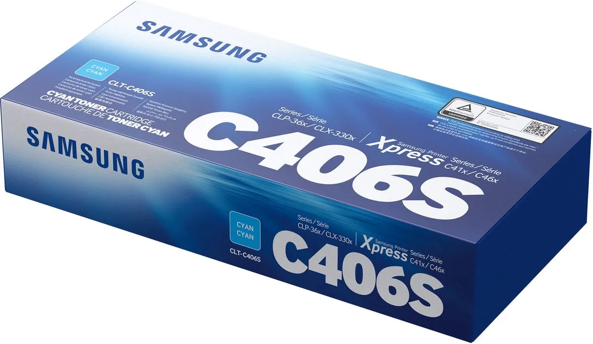Samsung C406S CLT-C406S Toner - Cyaan