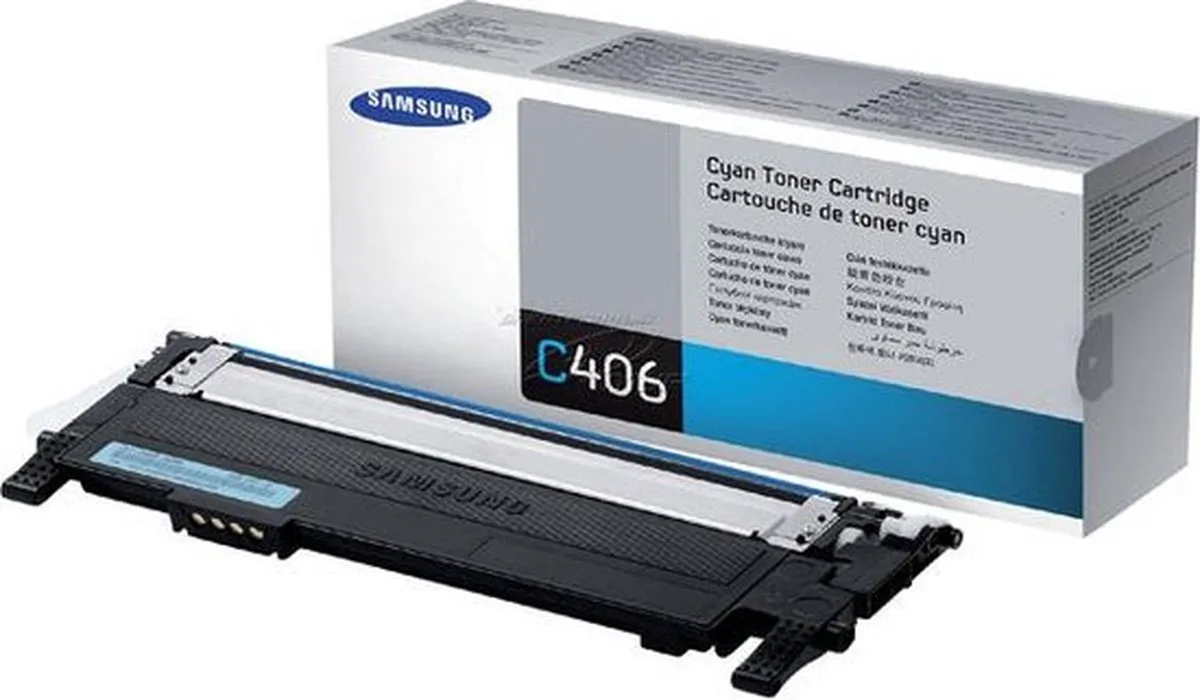 Samsung C406S CLT-C406S Toner - Cyaan