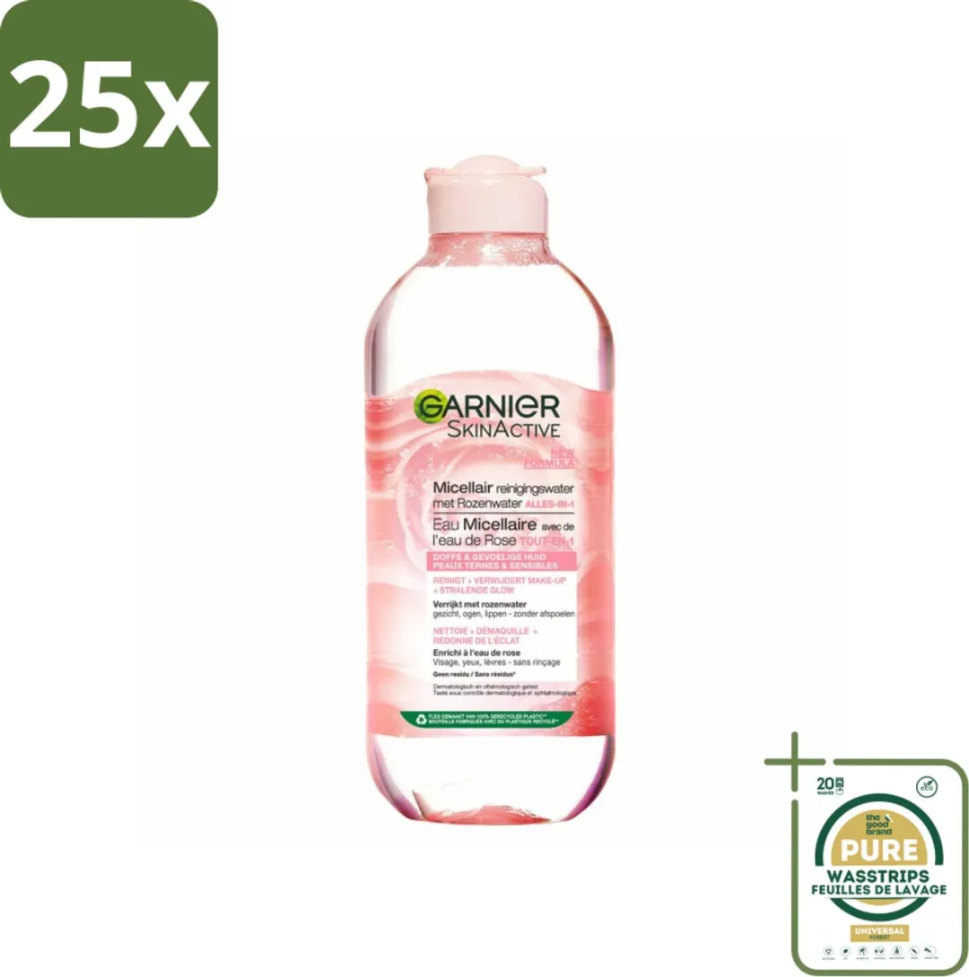 Garnier SkinActive Micellair Reinigingswater Rozenwater 400ml