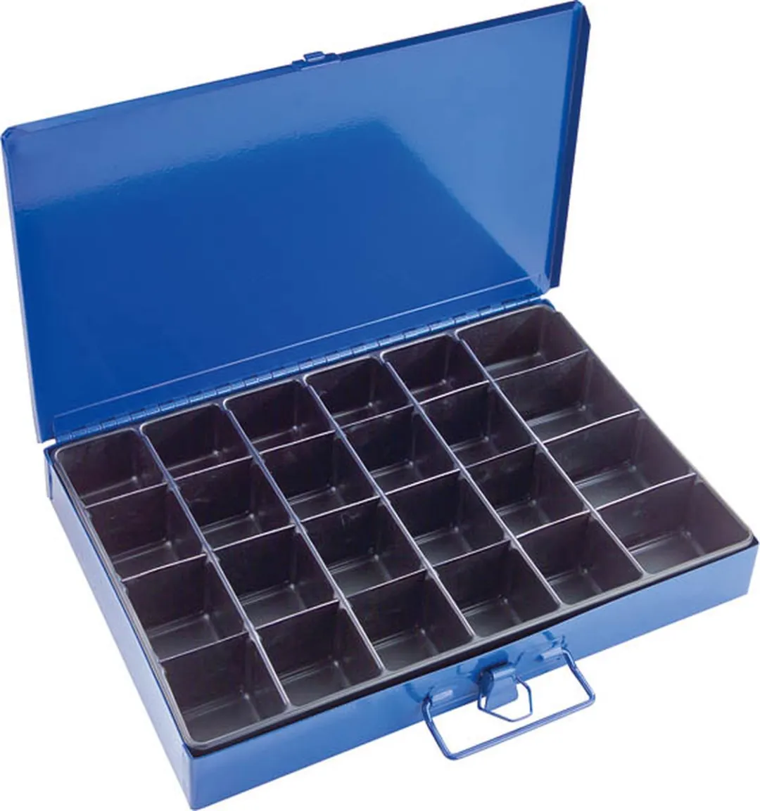 Westfalia Gereedschapkoffer met 4 Opbergdozen - Blauw