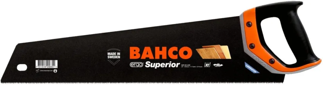 Bahco Superior 11 TPI Laminaatzaag 500mm - SUP-20-LAM