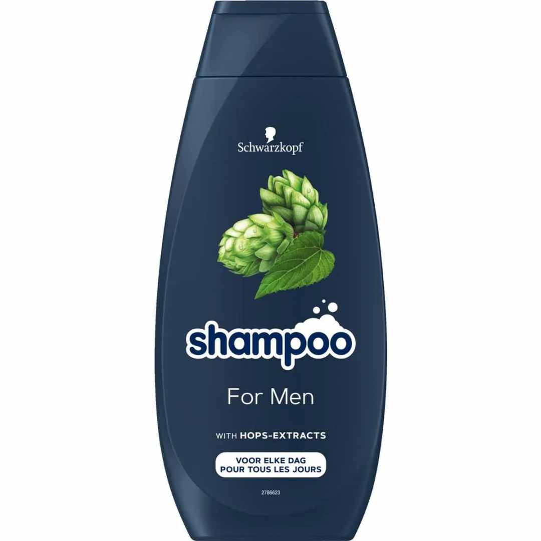 Schwarzkopf For Men Shampoo 400ml - 7 Stuks