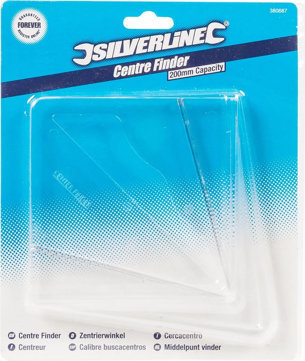Silverline Middelpuntvinder 200mm