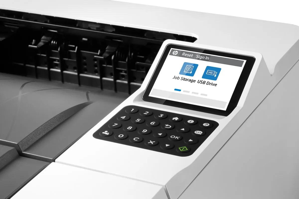 HP LaserJet Managed E40040dn A4 Mono Laserprinter - Wit