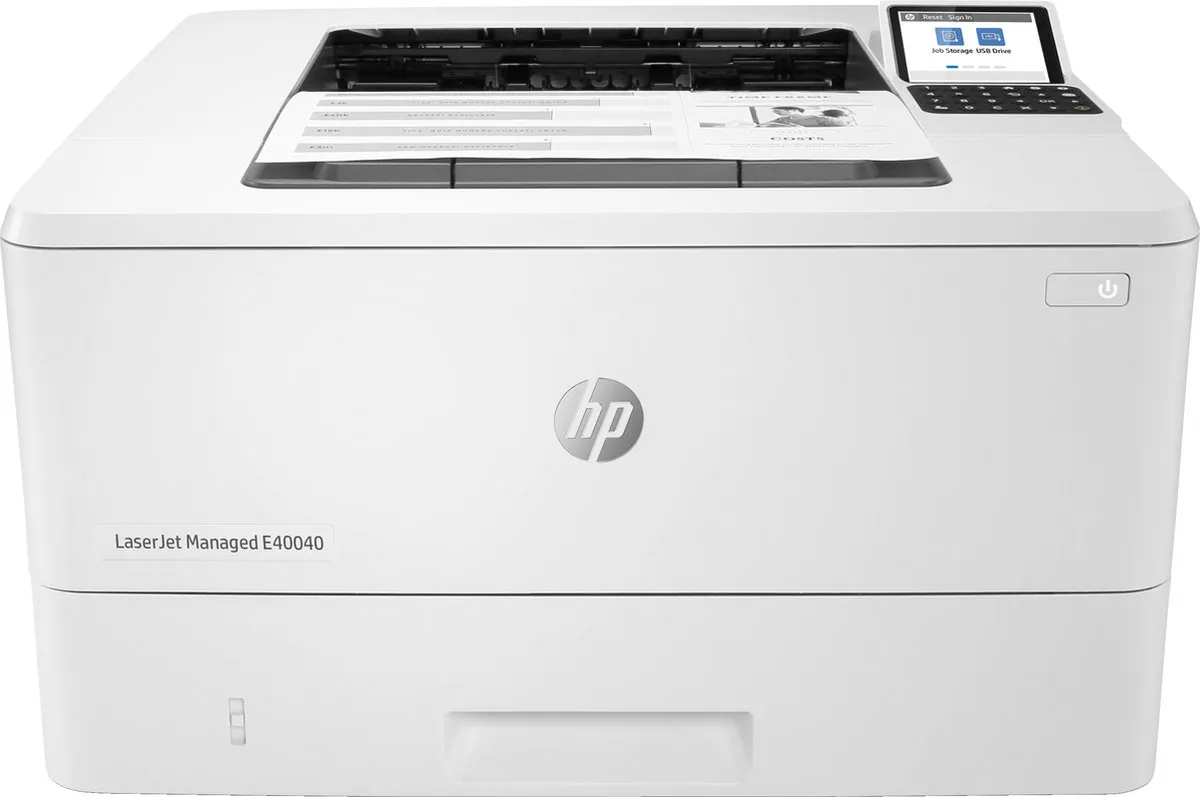 HP LaserJet Managed E40040dn A4 Mono Laserprinter