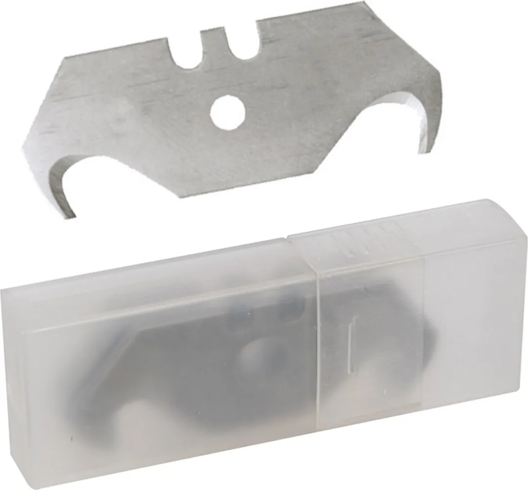 Silverline Haakmesjes 0.6mm - 10 Stuks - Gehard Staal