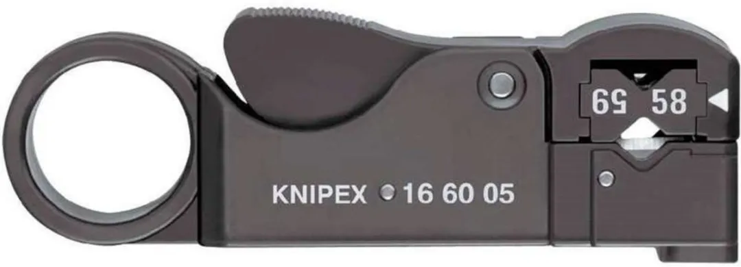 Knipex 16 60 05 KOAX Kabelstripper