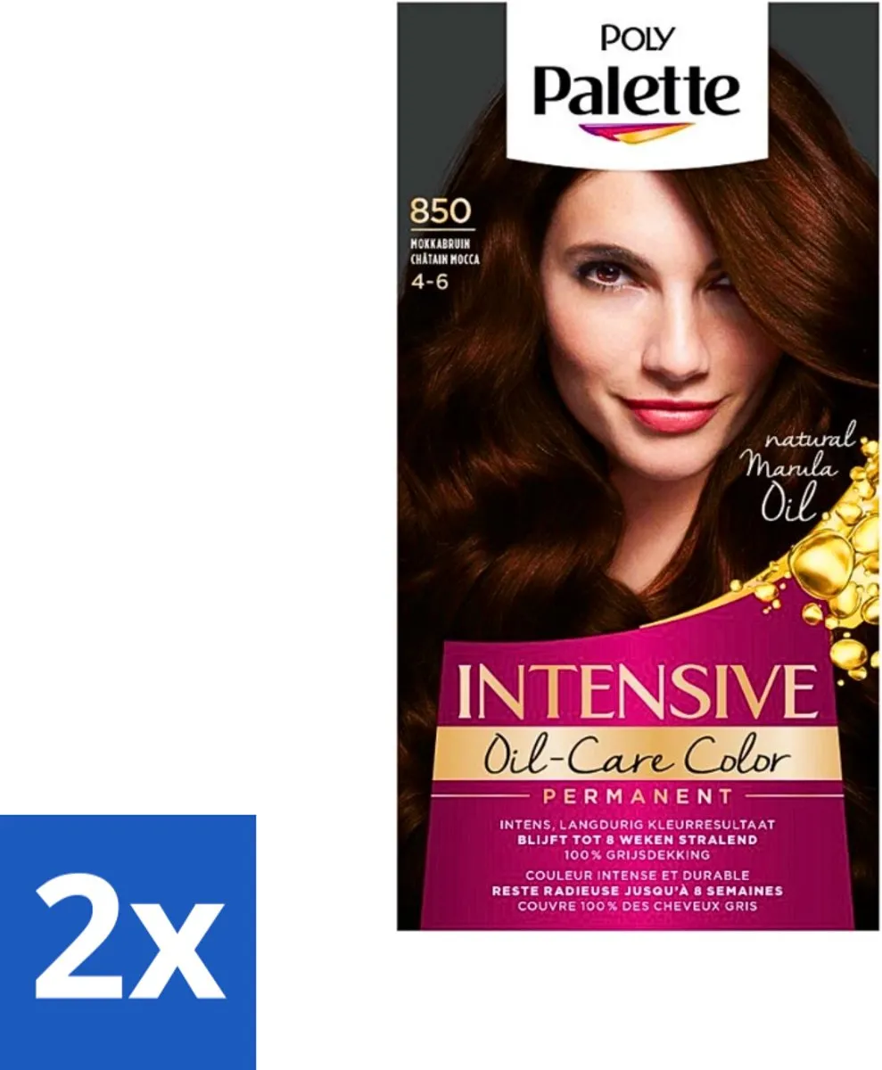Schwarzkopf Poly Palette Haarverf Mokka Bruin 850